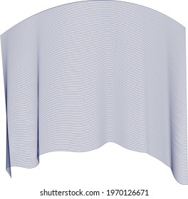 Abstract Waving Stripes Background. Abstract design template for brochures, flyers, magazine, business card, branding, banners, headers, book covers, notebooks background vector.