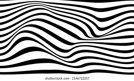 Abstract wavy 3d mesh on a white background. Geometric dynamic wave. 3D technology wireframe. Vector illustration.