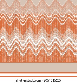 Abstract wavy artistic template seamless pattern design . Wave Stripe Background - simple texture for your design. EPS10 vector.