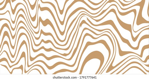 Abstract wavy artistic template. Wave Stripe Background.  Wavy lines pattern. Optical art, opart striped. Modern waves, geometric line stripes.  Editable vector