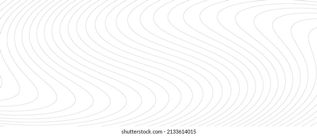 Abstract wavy artistic template. Wave Stripe Background - simple texture for your design.Opart abstract background with Curved lines. Stylish monochrome striped texture with 3d effect. Modern vector.