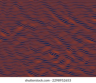 Abstract wavy artistic template. Wave Stripe Background - simple texture for your design. with attractive colors and lines.  Abstract vector illustration.