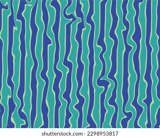Abstrakte künstlerische Schablone. Wave Stripe Hintergrund - einfache Textur für Ihr Design. mit attraktiven Farben und Linien.  Abstrakte Vektorgrafik.