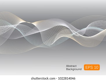 Abstract Wavy Background