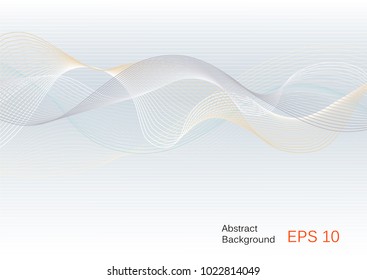 Abstract Wavy Background