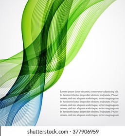 Abstract wavy background