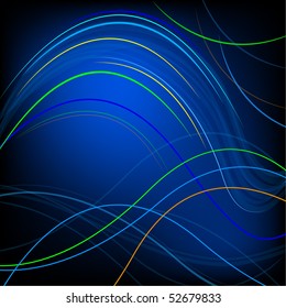 Abstract wavy background