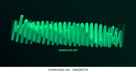 Abstract wavy background for banner, flyer and poster. Dynamic effect. Vector illustration. Cover design template. Can be used for advertising, marketing, presentation.