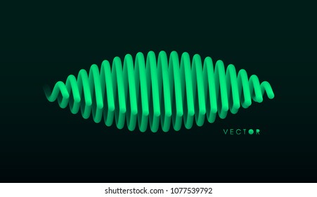 Abstract wavy background for banner, flyer and poster. Dynamic effect. Vector illustration. Cover design template. Can be used for advertising, marketing, presentation.