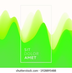 Abstract wavy background for banner, flyer and poster. Dynamic effect. Vector illustration. Cover design template. Can be used for advertising, marketing, presentation.