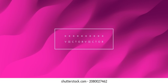 Abstract wavy background for banner, flyer and poster. Dynamic effect. Vector illustration. Cover design template. Can be used for advertising, marketing or presentation.