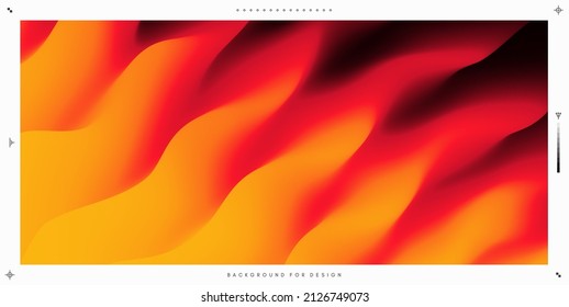 Abstract wavy background for banner, flyer and poster. Dynamic effect. Vector illustration. Cover design template. Can be used for advertising, marketing or presentation.