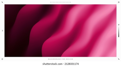 Abstract wavy background for banner, flyer and poster. Dynamic effect. Vector illustration. Cover design template. Can be used for advertising, marketing or presentation.