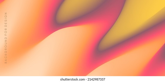 Abstract wavy background for banner, flyer and poster. Dynamic effect. Vector illustration. Cover design template. Can be used for advertising, marketing or presentation.