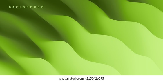 Abstract wavy background for banner, flyer and poster. Dynamic effect. Vector illustration. Cover design template. Can be used for advertising, marketing or presentation.