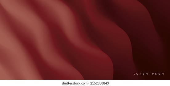Resumen de fondo ondulado para pancarta, volante y afiche. Efecto dinámico. Ilustración vectorial. Plantilla de diseño de portada. Se puede usar para publicidad, marketing o presentación.