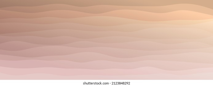 fondo ondulado abstracto en paleta de color beige