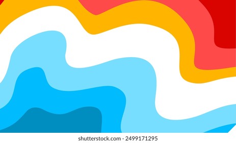 Abstract wavy Background. blue and orange background. abstract blue color wallpaper for desktop. Abstract curvy orange background. abstract blue and orange color background.