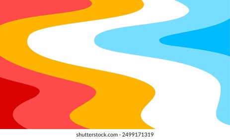 Abstract wavy Background. blue and orange background. abstract blue color wallpaper for desktop. Abstract curvy orange background. abstract blue and orange color background.