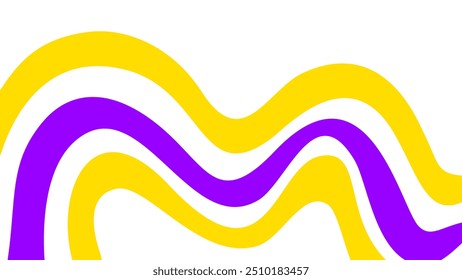 Abstract wavy Background. blue and orange background. abstract wave vector background. Abstract curvy background. abstract flat illustration wave.