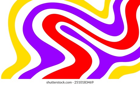 Abstract wavy Background. blue and orange background. abstract wave vector background. Abstract curvy background. abstract flat illustration wave.