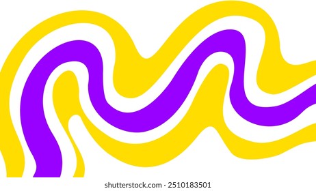 Abstract wavy Background. blue and orange background. abstract wave vector background. Abstract curvy background. abstract flat illustration wave.