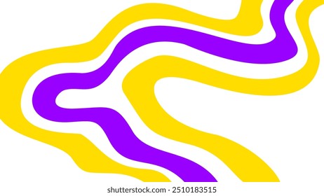 Abstract wavy Background. blue and orange background. abstract wave vector background. Abstract curvy background. abstract flat illustration wave.