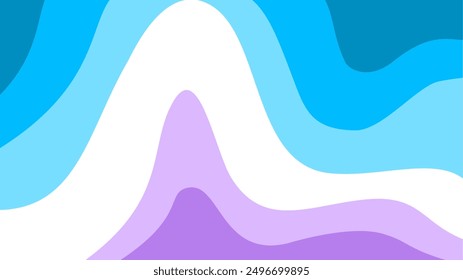 Abstract wavy Background. blue and purple background. abstract blue color wallpaper for desktop. Abstract curvy orange background.