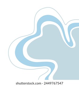 abstract wavy background. abstract blue background. soft blue fluid background. blue wavy background with lines. soft liquid wave. cute wavy shape element.