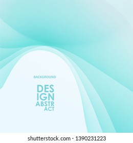 Abstract wavy background, blue waved lines for brochure, website, flyer design