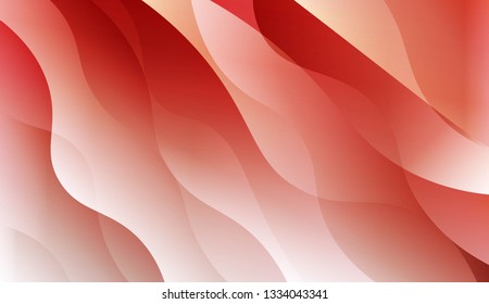 Abstract Wavy Background. For Business Presentation Wallpaper, Flyer, Cover. Vector Illustration
