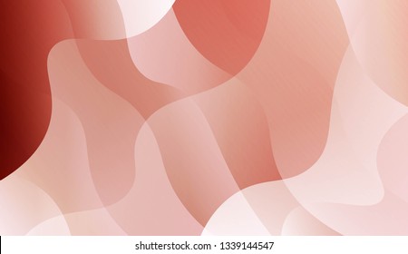Abstract Wavy Background. For Business Presentation Wallpaper, Flyer, Cover. Vector Illustration
