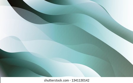 Abstract Wavy Background. For Business Presentation Wallpaper, Flyer, Cover. Vector Illustration