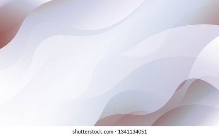 Abstract Wavy Background. For Business Presentation Wallpaper, Flyer, Cover. Vector Illustration