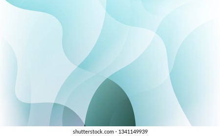 Abstract Wavy Background. For Business Presentation Wallpaper, Flyer, Cover. Vector Illustration