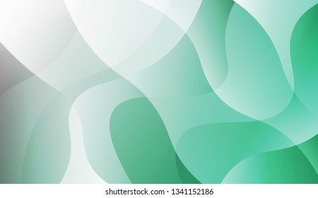 Abstract Wavy Background. For Business Presentation Wallpaper, Flyer, Cover. Vector Illustration