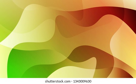 Abstract Wavy Background. For Business Presentation Wallpaper, Flyer, Cover. Vector Illustration