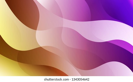 Abstract Wavy Background. For Business Presentation Wallpaper, Flyer, Cover. Vector Illustration
