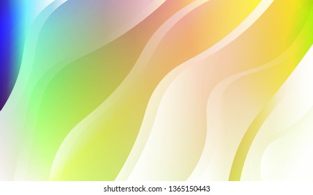 Abstract Wavy Background. For Business Presentation Wallpaper, Flyer, Cover. Vector Illustration with Color Gradient