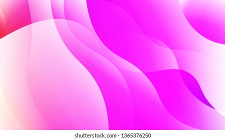 Abstract Wavy Background. For Business Presentation Wallpaper, Flyer, Cover. Vector Illustration with Color Gradient