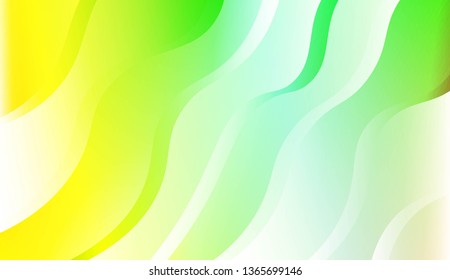 Abstract Wavy Background. For Business Presentation Wallpaper, Flyer, Cover. Vector Illustration with Color Gradient