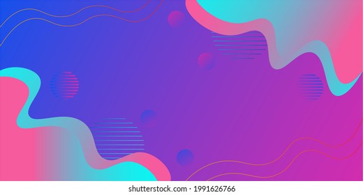 abstract wavy background, color gradation. modern design vector.