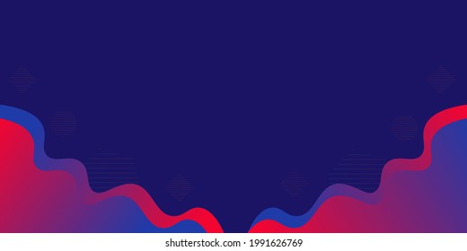 abstract wavy background, color gradation. modern design vector.