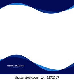 Abstract wavy background. Colorful template banner with gradient color