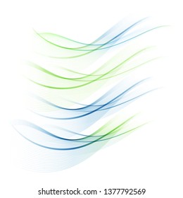 Abstract wavy background, colorful waved lines for brochure, website, flyer design. 