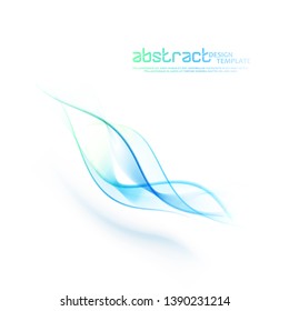 Abstract wavy background, colorful waved lines for brochure, website, flyer design. 
