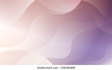 Abstract Wavy Background. For Cover Page, Landing Page, Banner. Vector Illustration with Color Gradient