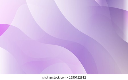 Abstract Wavy Background. For Cover Page, Landing Page, Banner. Vector Illustration with Color Gradient