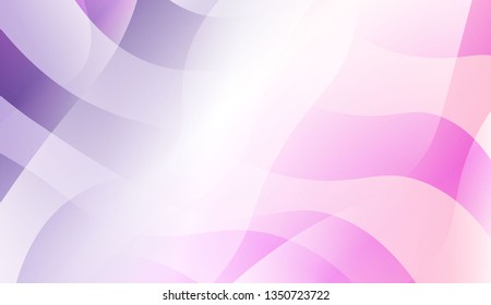 Abstract Wavy Background. For Cover Page, Landing Page, Banner. Vector Illustration with Color Gradient