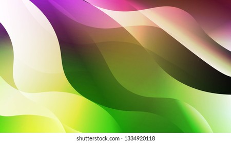 Abstract Wavy Background. For Creative Templates, Cards, Color Covers Set. Vector Illustration.